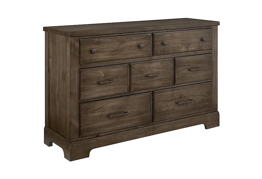 Cool Rustic 7-Drawer Dresser by Artisan & Post at Esprit Decor Home Furnishings